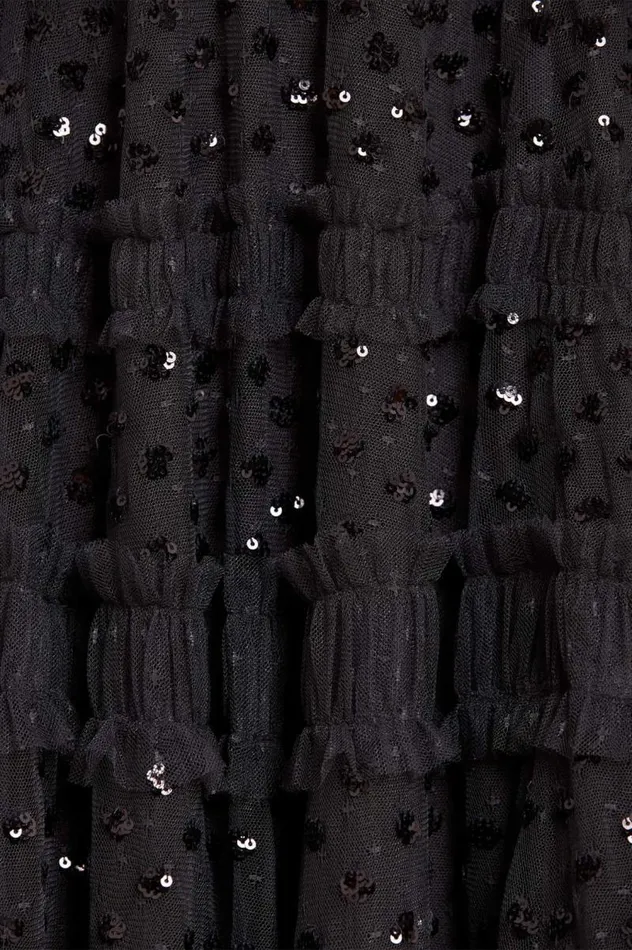Needle and Thread Dresses Dot Shimmer Ankle Gown Black 8211 Women