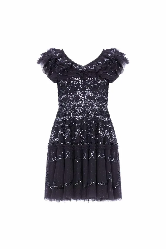 Needle and Thread Dresses Everthine Micro Mini Dress Black 8211 Women