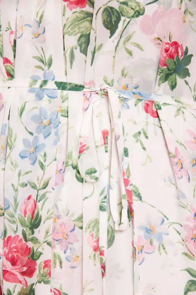 Needle and Thread Dresses Floral Fantasy Chiffon OffShoulder Micro Mini Dress Multi 8211 Women