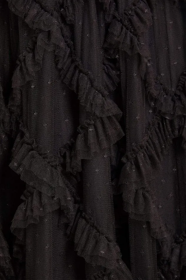 Needle and Thread Dresses Genevieve Ruffle Gown Black 8211 Women