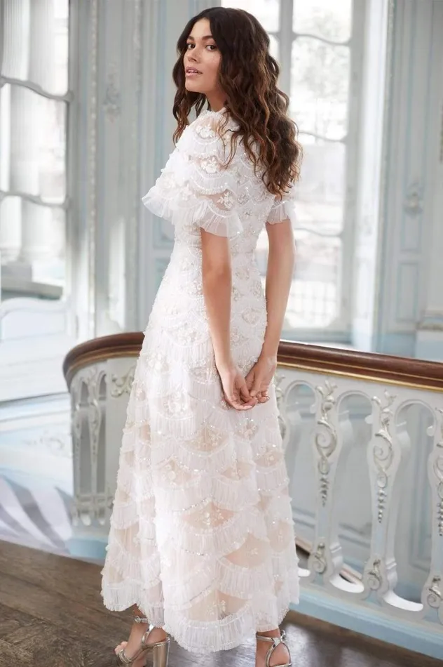 Needle and Thread Dresses Lunette Blossom Ankle Gown Pink 8211 Women