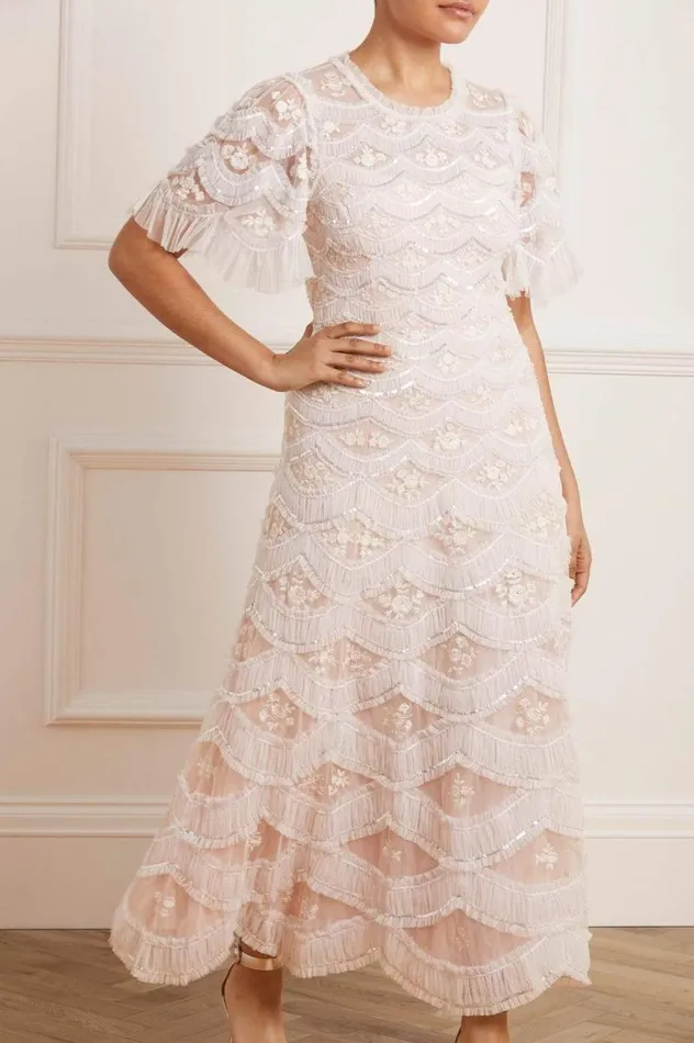 Needle and Thread Dresses Lunette Blossom Ankle Gown Pink 8211 Women