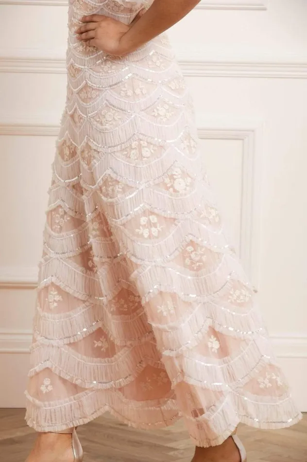 Needle and Thread Dresses Lunette Blossom Ankle Gown Pink 8211 Women