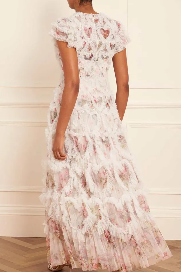 Needle and Thread Dresses Paradise Garden Amorette VNeck Gown Multi 8211 Women