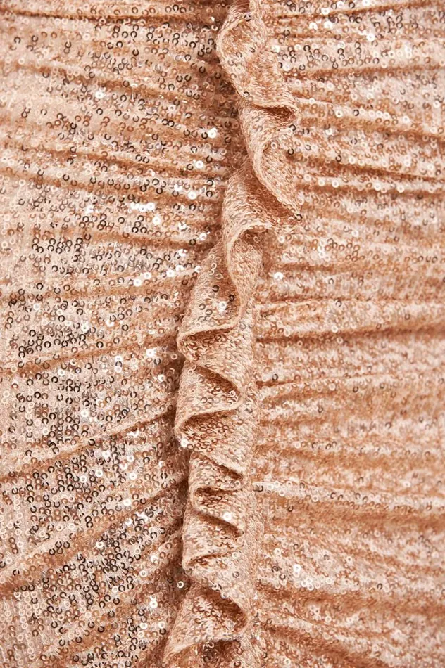 Needle and Thread Dresses Sunray Sequin OneShoulder Ballerina Dress Gold 8211 Women