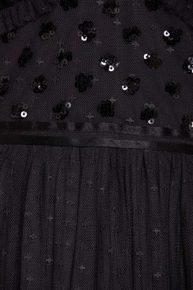Needle and Thread Dresses Thea Bodice Ankle Gown Black 8211 Women