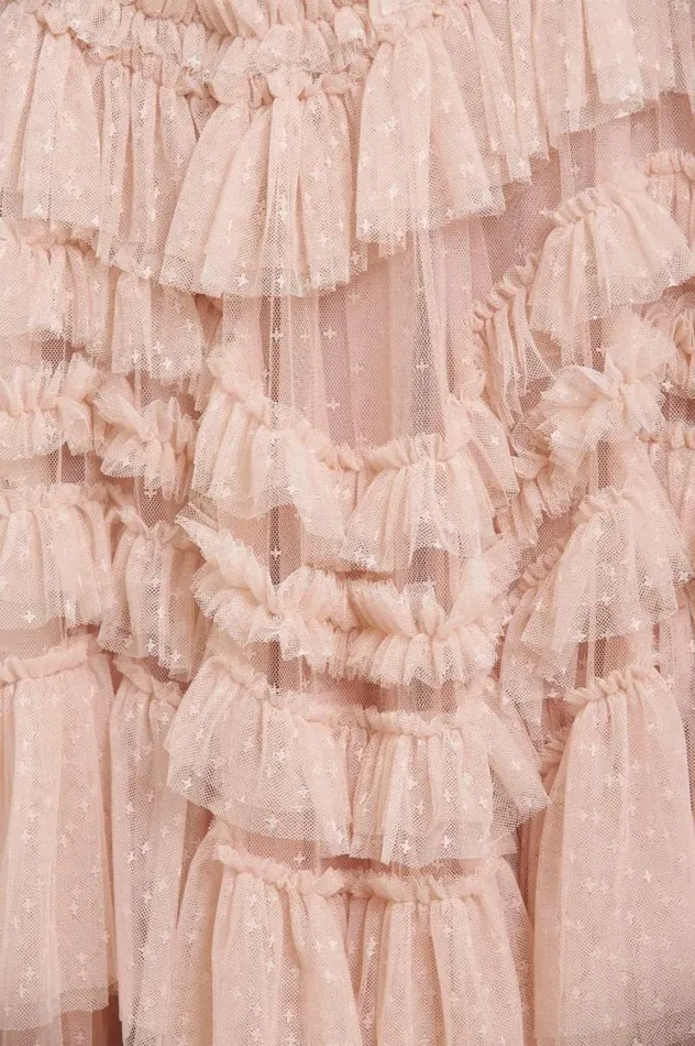 Needle and Thread Dresses Wild Rose OffShoulder Gown Beige 8211 Women