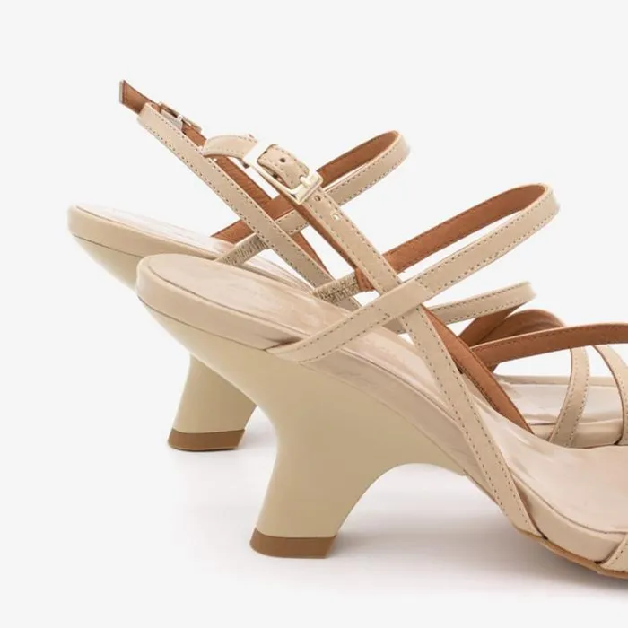 ngel Alarcn Sandals Woman KARAN 8211 Shiny Leather Slingback Strappy Sandal