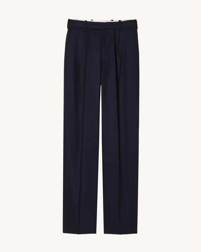 Nili Lotan Pants and Shorts Men EMMETT PANT Midnight