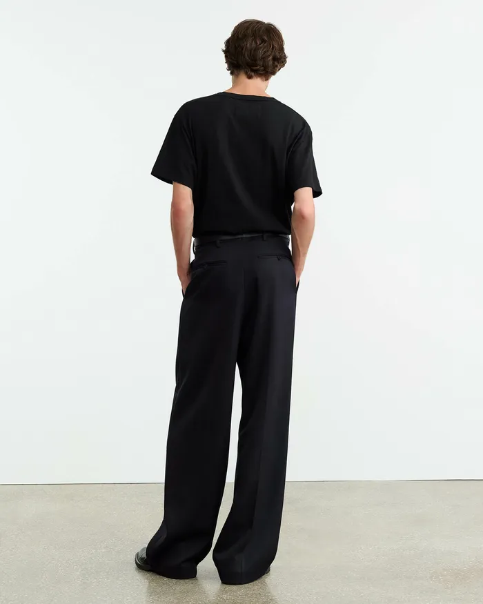 Nili Lotan Pants and Shorts Men EMMETT PANT Midnight