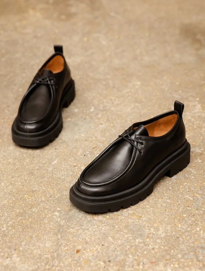 Noreen Passion Black Women Bobbies Loafers and Derbies Noreen Passion Black Women Bobbies Loafers and Derbies