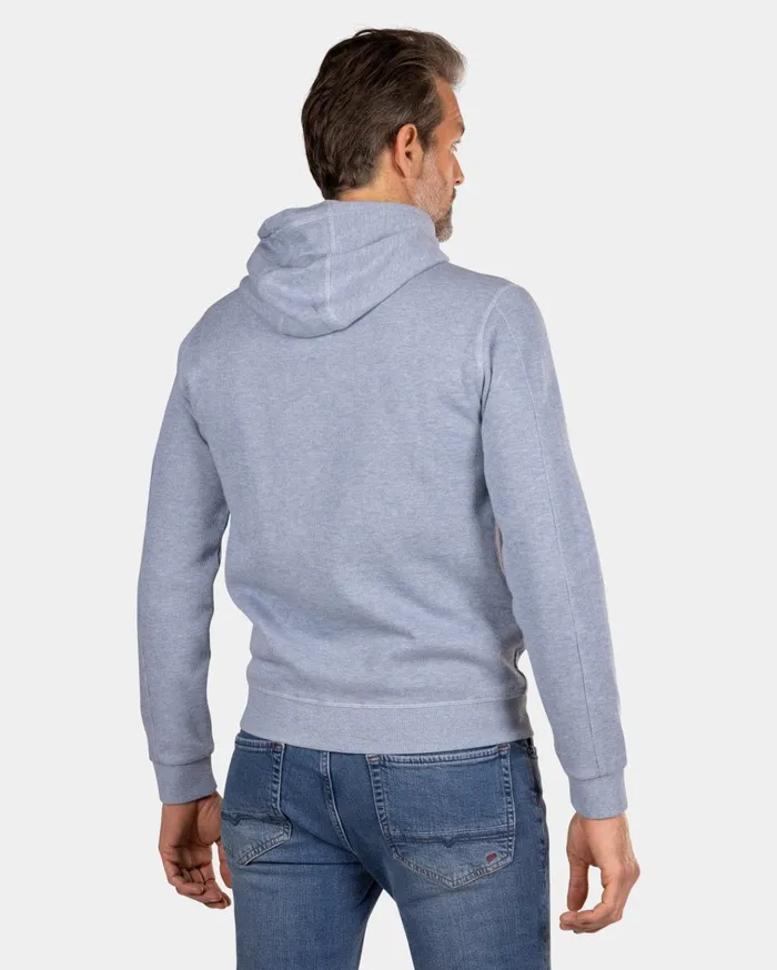 NZA New Zealand Auckland Knitwear Light Blue Hoodie 8211 Phantom Blue 8211 Men NZA New Zealand Auckland Knitwear Light Blue Hoodie 8211 Phantom Blue 8211 Men