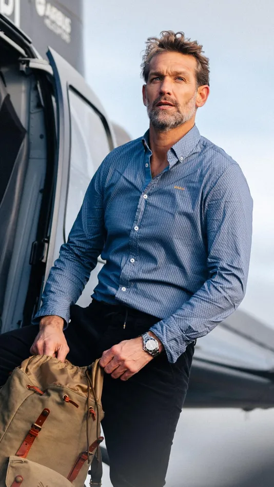 NZA New Zealand Auckland Shirts Blue Cotton Shirt With Pattern 8211 Tin Blue 8211 Men NZA New Zealand Auckland Shirts Blue Cotton Shirt With Pattern 8211 Tin Blue 8211 Men