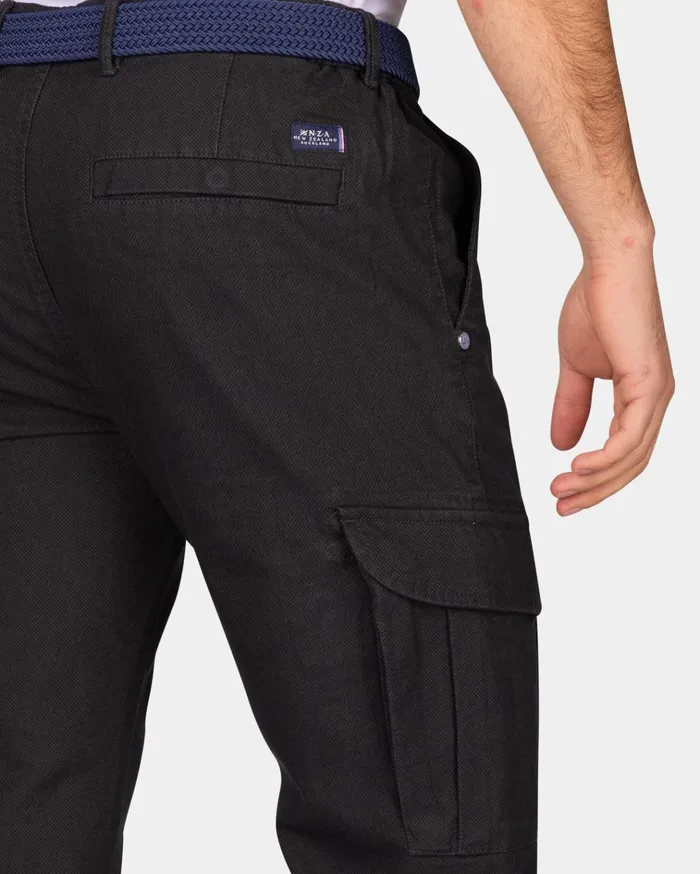 NZA New Zealand Auckland Trousers Dark Green Cargo Chino 8211 Gravel Green 8211 Men