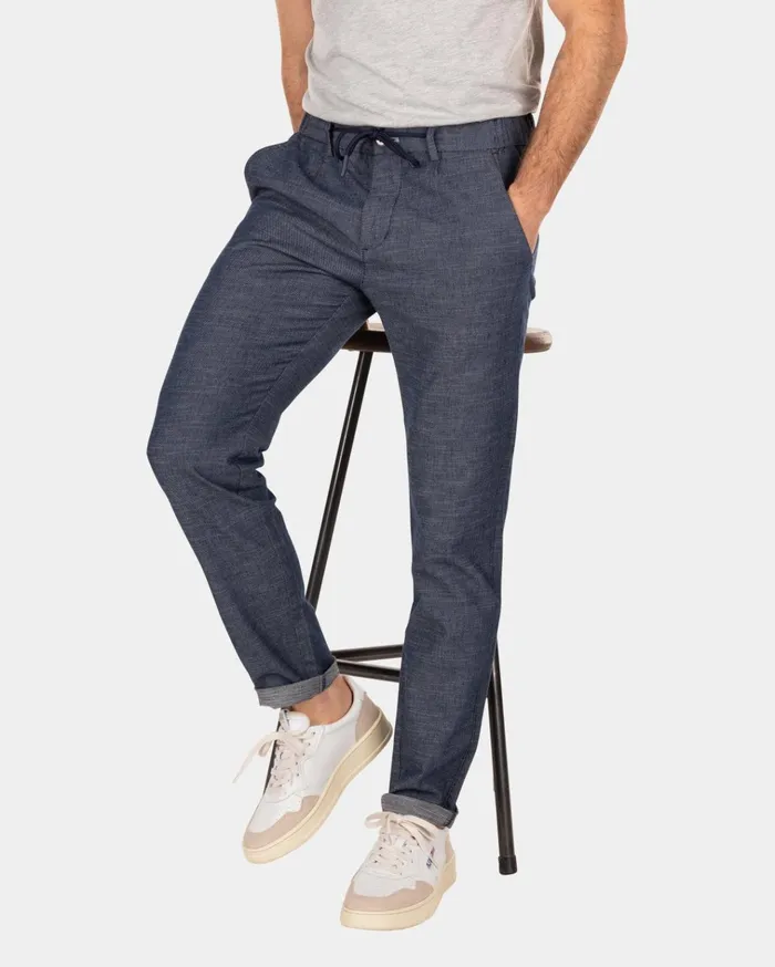 NZA New Zealand Auckland Trousers Navy Cotton Chino 8211 Traditional Navy 8211 Men