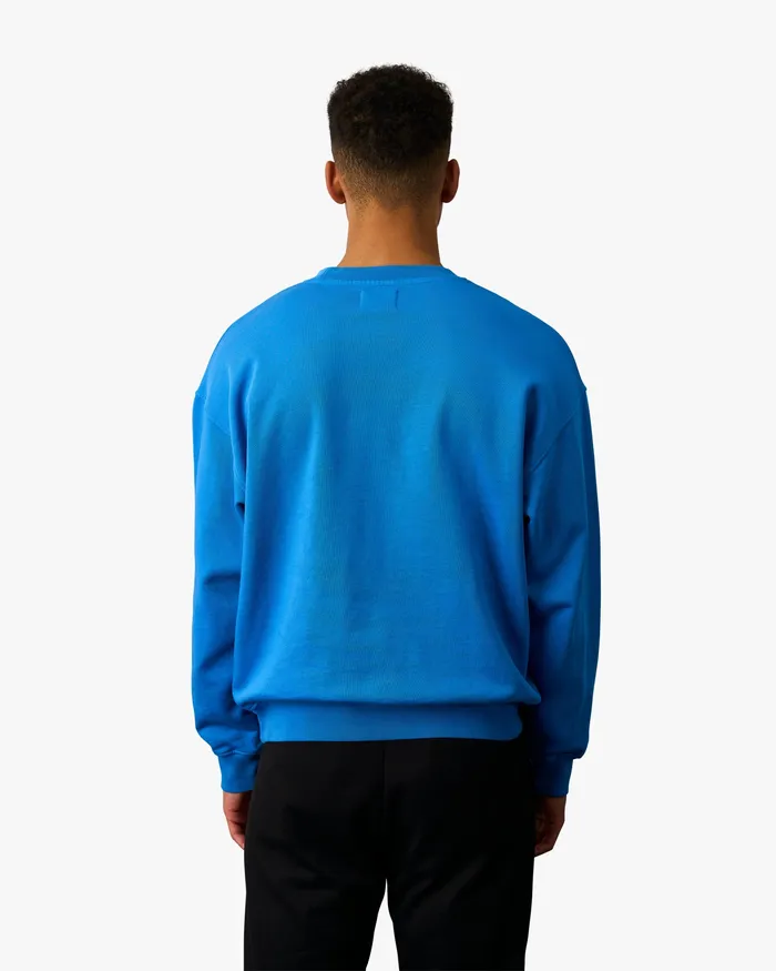 Organic Oversized Crew 8211 Midnight Forest Men Crewneck Sweatshirts Colorfulstandard