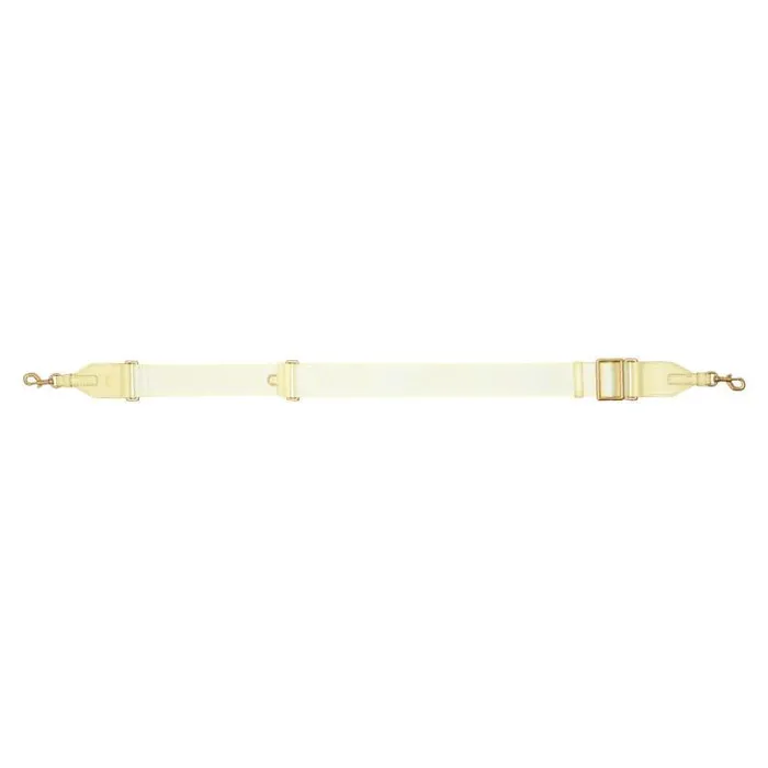 Oroton Bag Straps Fife Webbing Strap Lemon Butter 8211 Accessories
