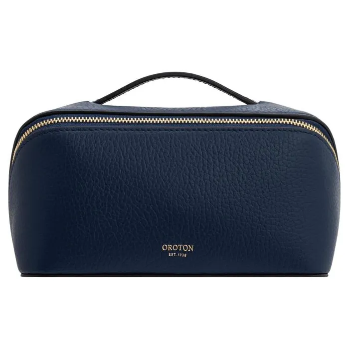 Oroton Beauty Cases Fife Medium Beauty Case French Navy 8211 Accessories