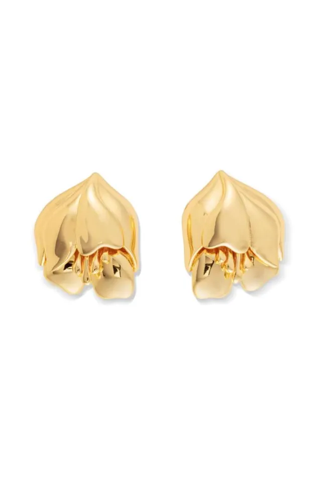 Oroton Earrings Tulip Earrings Gold 8211 Jewellery