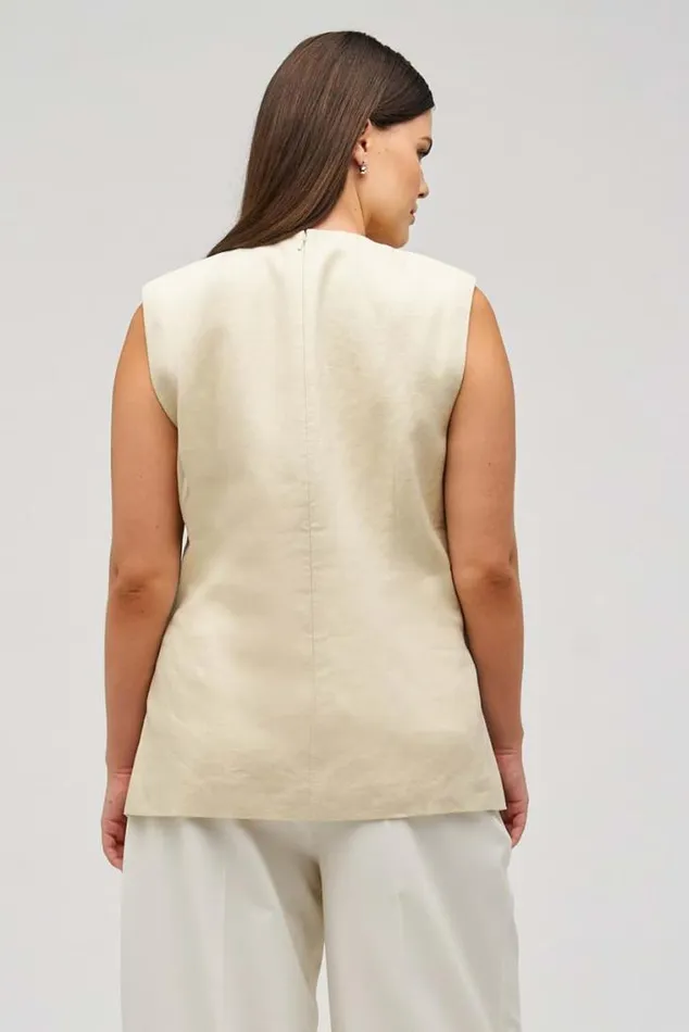 Oroton Sets Flower Sequin Tunic Limestone 8211 Women