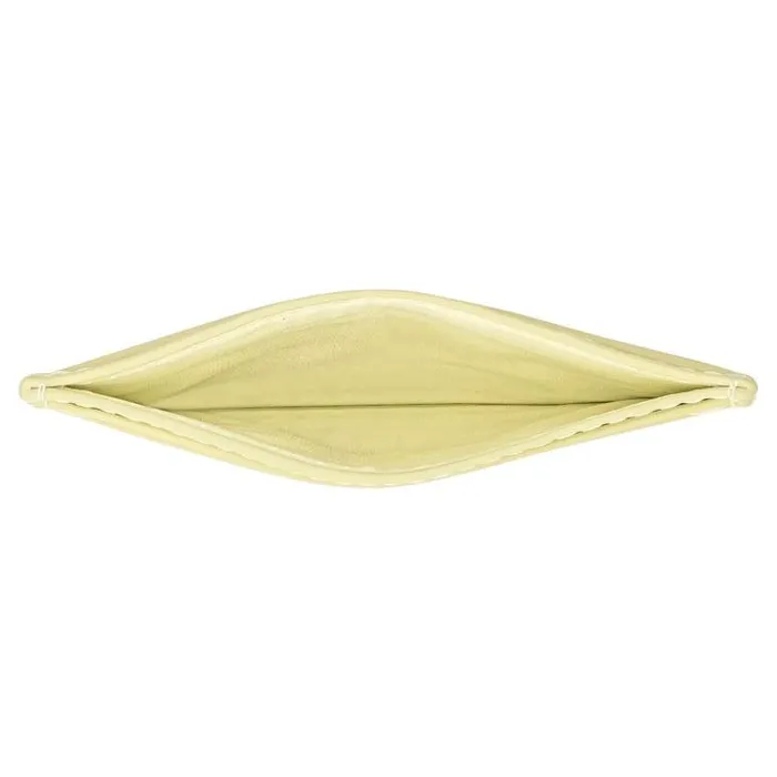 Oroton Wallets Jemima Texture Card Holder Lemon Butter 8211 Accessories