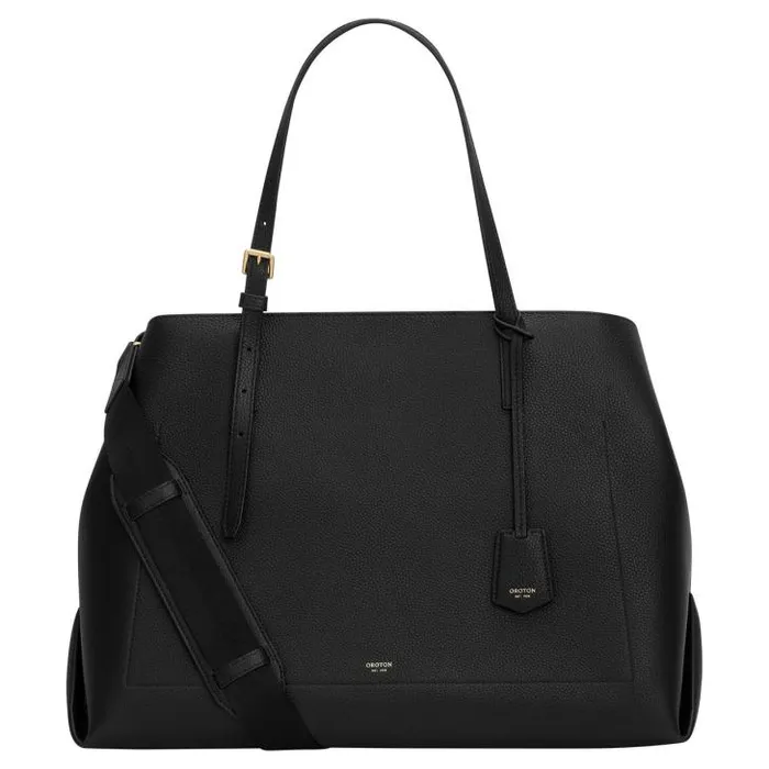 Oroton Work Margot Baby Bag and Mat Black 8211 Women