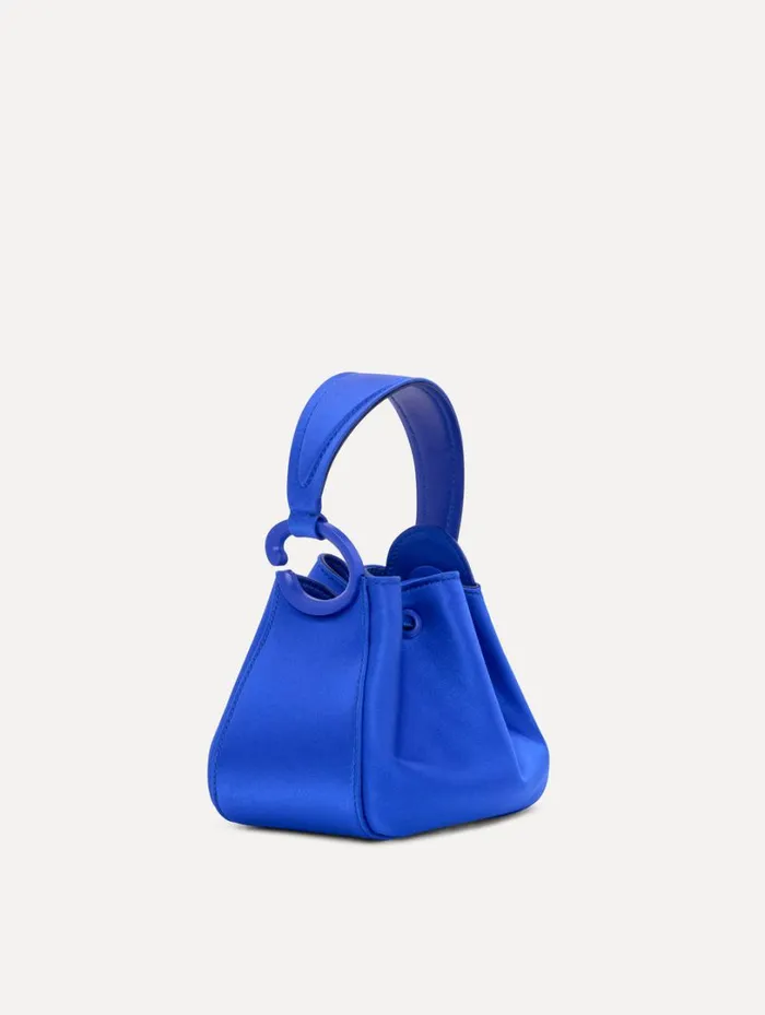 Oscar De La Renta Nano O Handle Bag Lapis Women Handbags