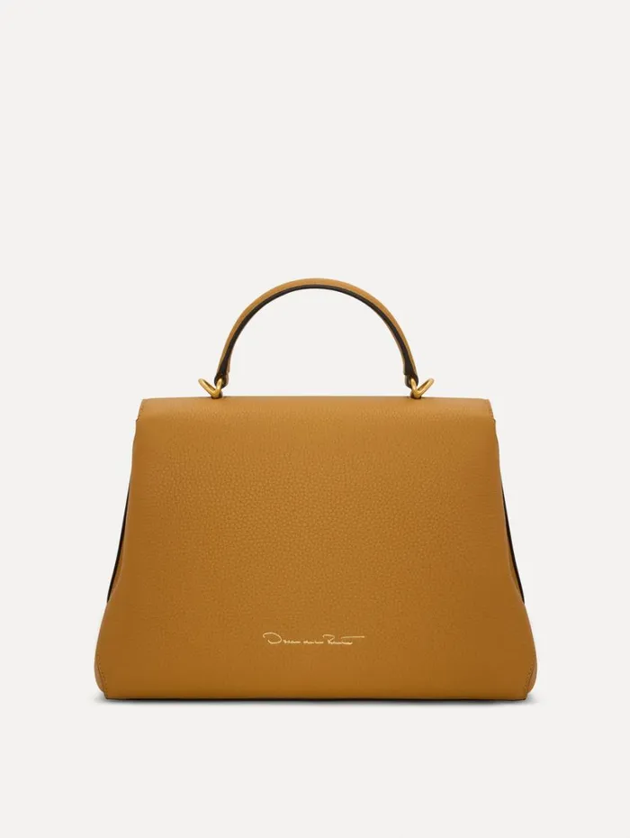 Oscar De La Renta The Poppy Honey Women Handbags