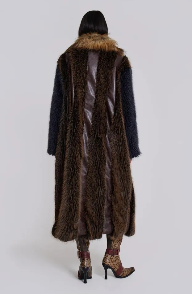 Outerwear Women Jaded London Agyness Faux Fur Coat
