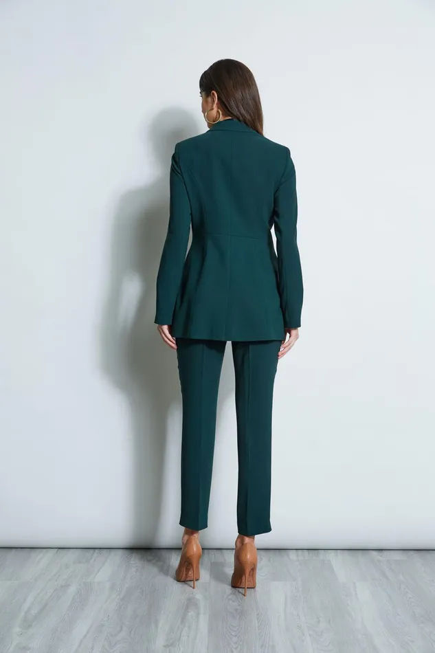 Outlet 8211 Women Jackets and Blazers Elie Tahari Single Button Blazer Jadite