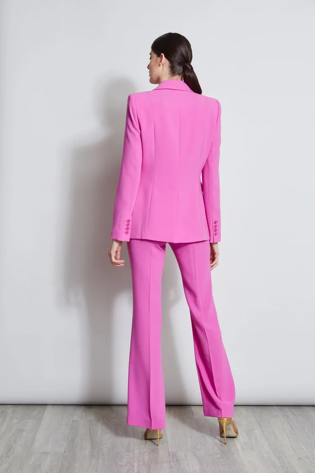 Outlet 8211 Women Jackets and Blazers Elie Tahari Single Button Blazer Peony