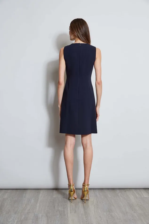 Outlet 8211 Women Suiting Elie Tahari Sleeveless Keyhole Ring Dress Stargazer