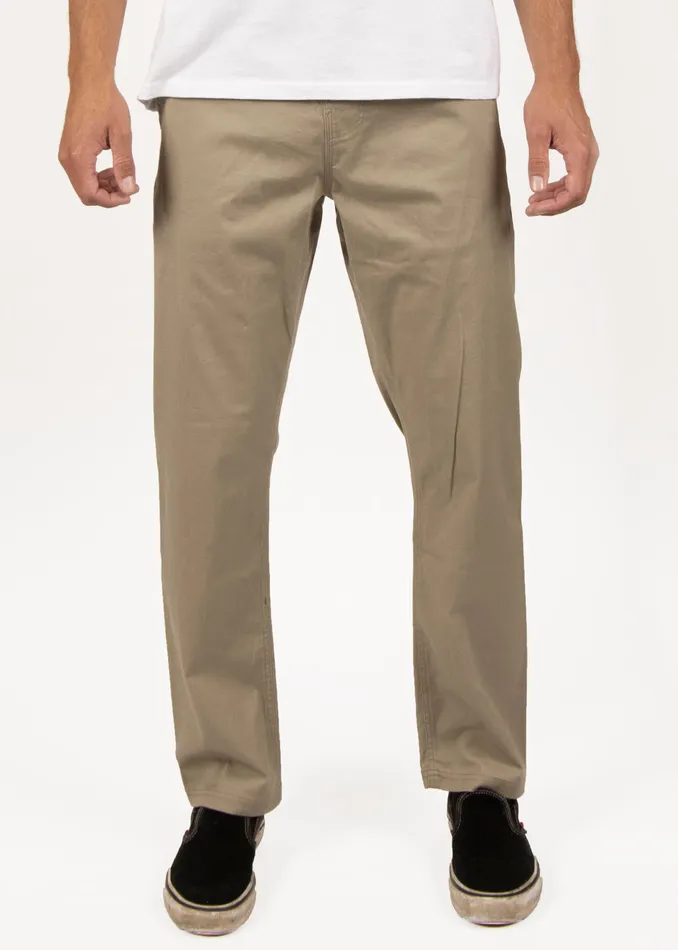 Pants and Denim Vissla Men No See Ums Eco Elastic Pant Khaki