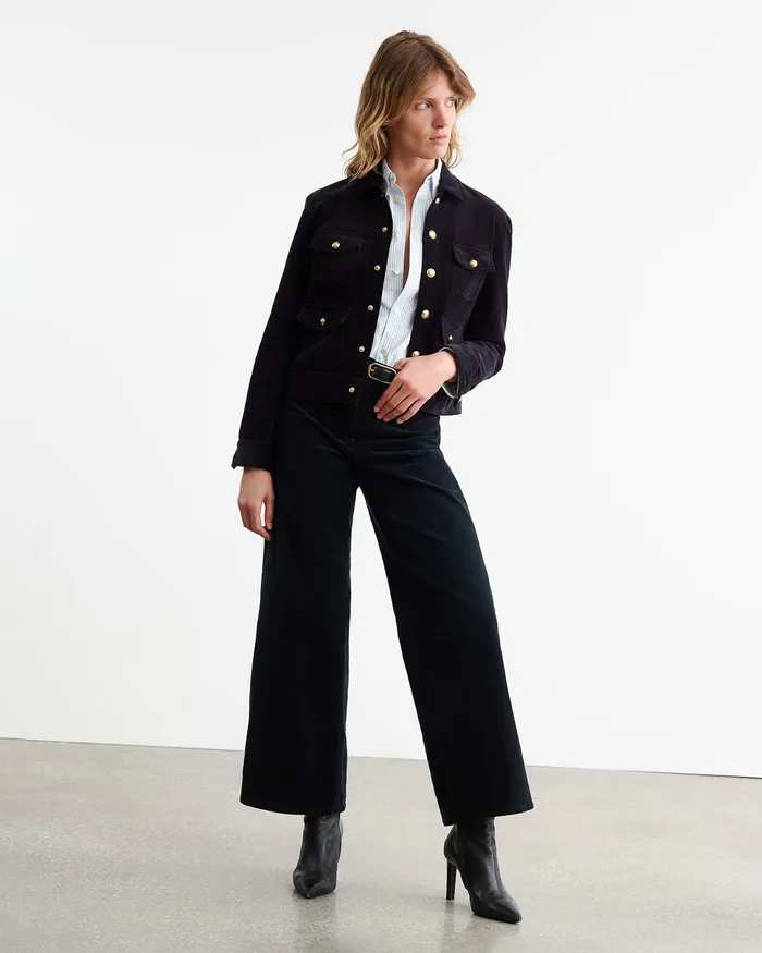 Pants and Shorts Nili Lotan Women MEGAN PANT Midnight