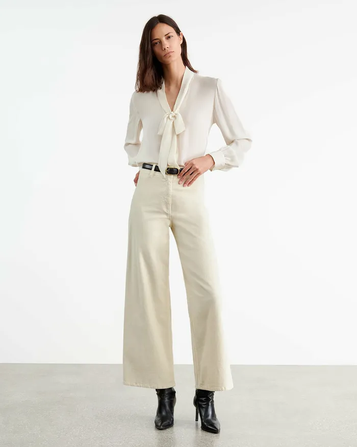 Pants and Shorts Nili Lotan Women MEGAN PANT Midnight