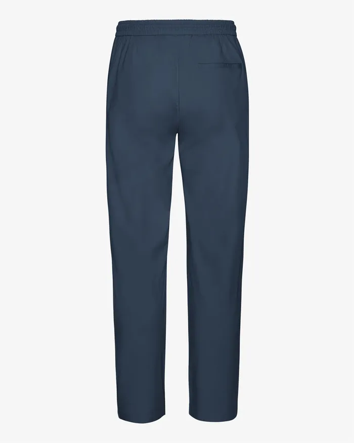 Pants Men Organic Twill Pants 8211 Petrol Blue Colorfulstandard