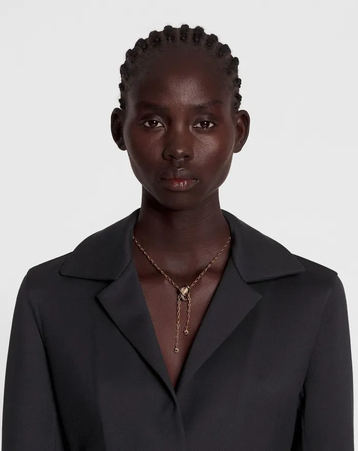 Partition By Lanvin Necklace Goldcrystal Women Lanvin Jewelry