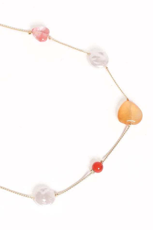 petalandpup Necklaces Women Teagan Necklace 8211 Gold Gold
