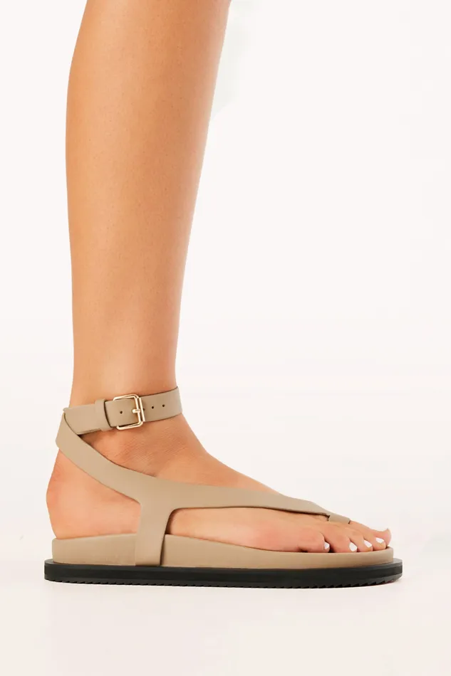 petalandpup Sandals Women Temperance Strappy Sandal 8211 Clay Clay