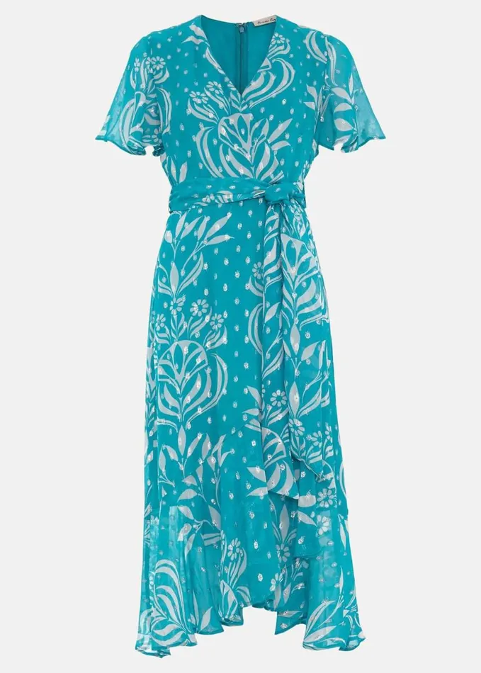 Phase Eight Amy Fil Coupe Dress Multicoloured Women Dresses