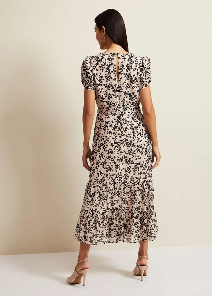 Phase Eight Amy Floral Midi Dress Multicoloured Women Dresses