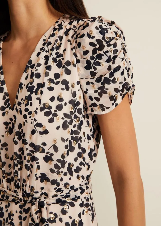 Phase Eight Amy Floral Midi Dress Multicoloured Women Dresses