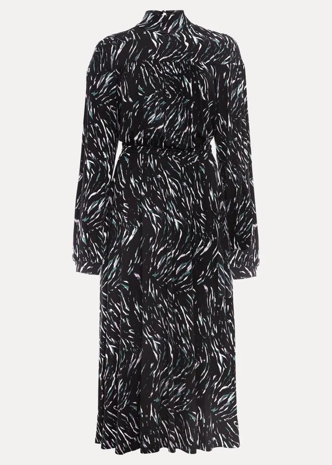 Phase Eight Anamaria Midi Dress Charcoal Multi Women Dresses