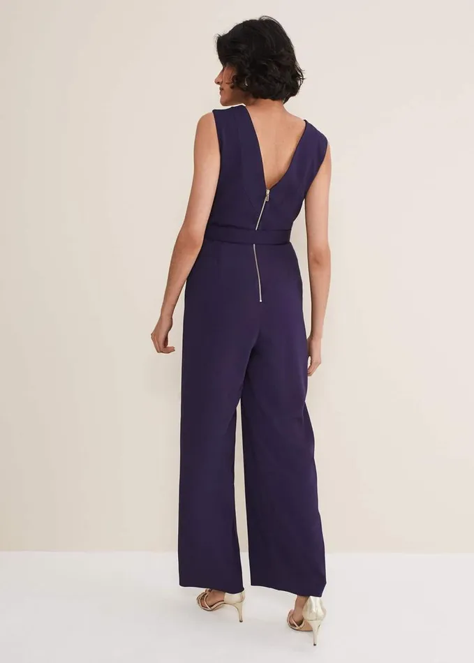 Phase Eight Anna Jumpsuit Ink Women Dresses