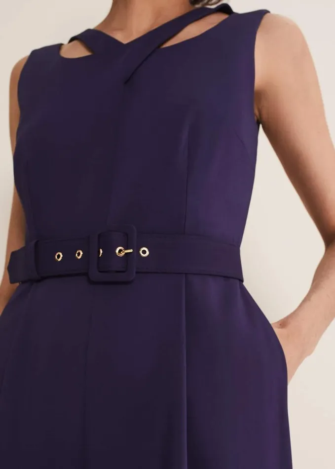 Phase Eight Anna Jumpsuit Ink Women Dresses