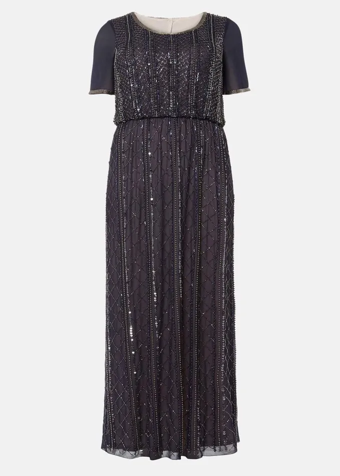 Phase Eight Aria Maxi Dress Navy Women Dresses