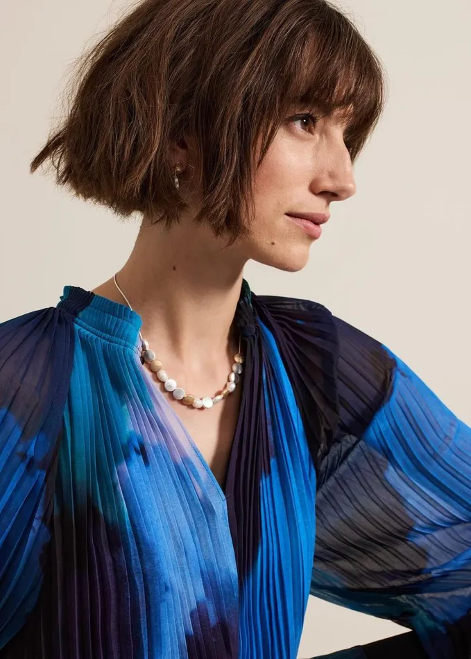 Phase Eight Beaded And Pearl Necklace Metallic Women Jewellery