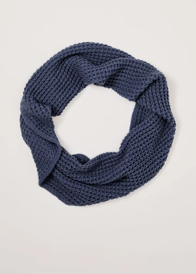 Phase Eight Blue Knitted Snood Blue Women Scarves