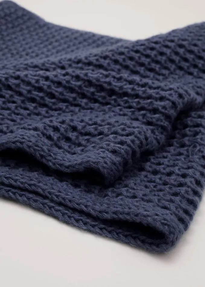 Phase Eight Blue Knitted Snood Blue Women Scarves