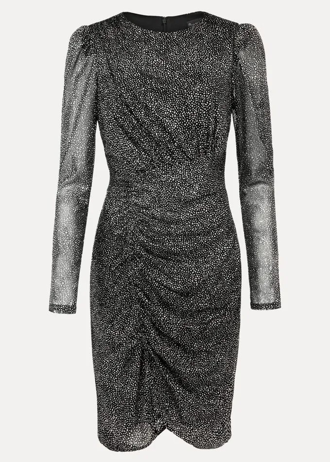 Phase Eight Cady Sparkle Mini Dress Black Women Dresses